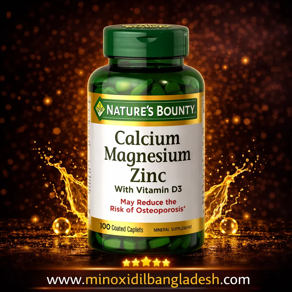 Nature’s Bounty Magnesium Glycinate (240 mg) High Absorption – 180 capsules
