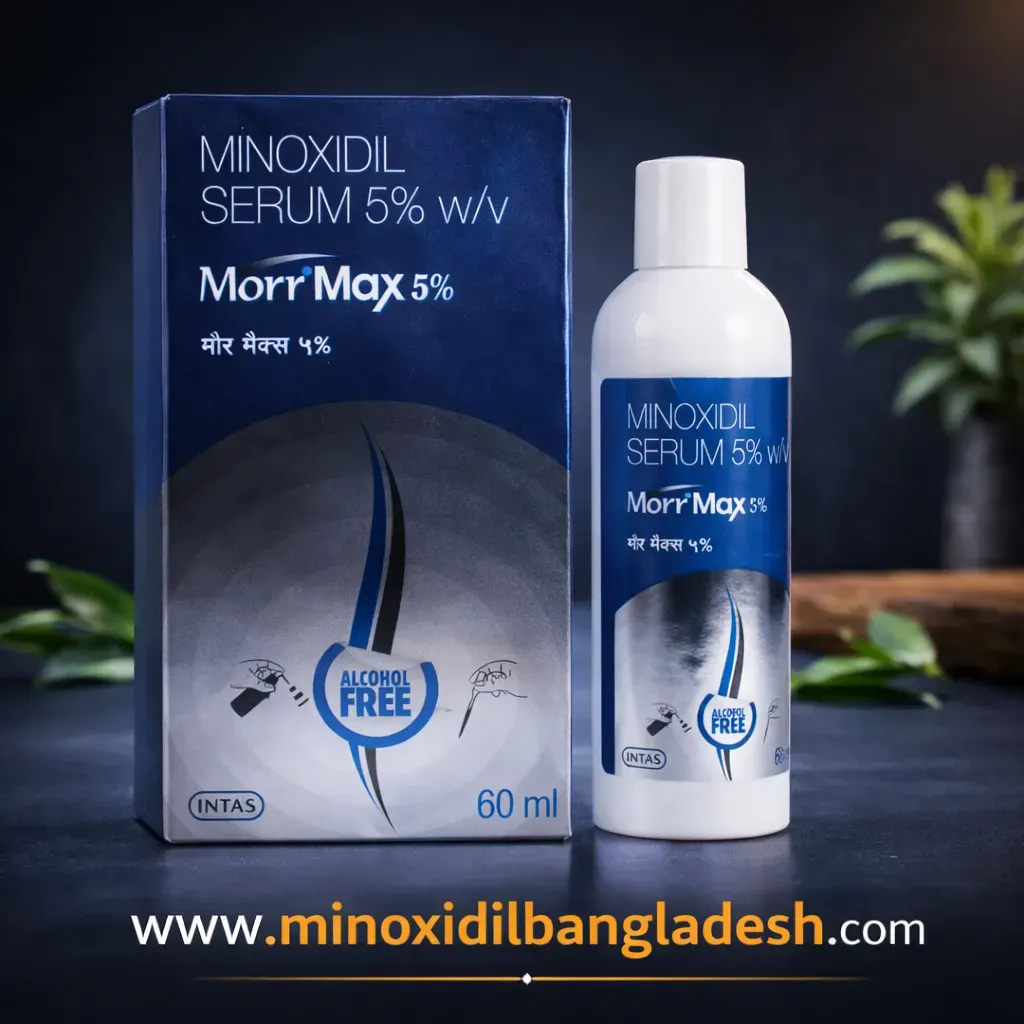 Morr Max 5% Alcohol Free Minoxidil Serum 60ml