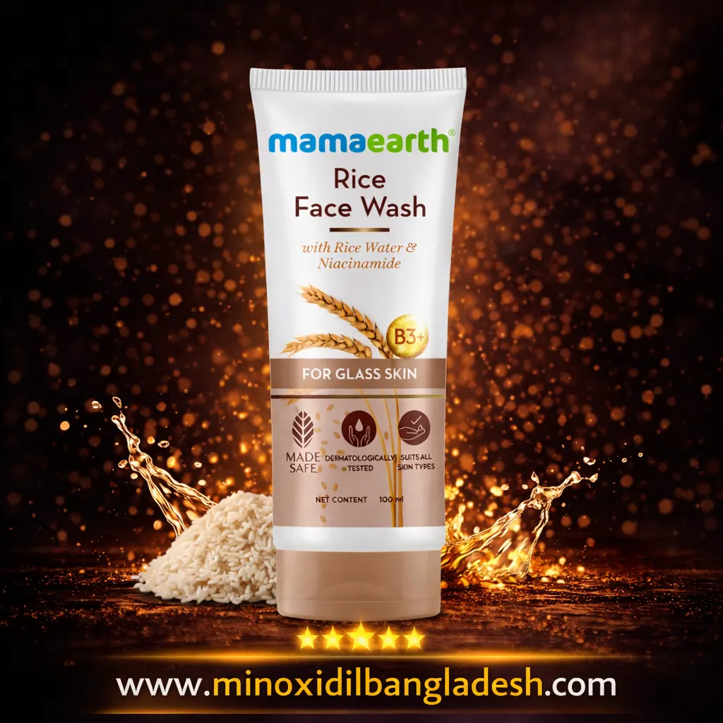 Mamaearth Rice Face Wash With Rice Water & Niacinamide for Glass Skin - 100 ml