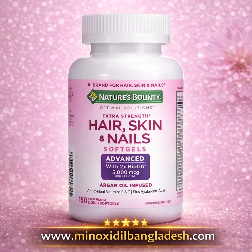 Nature's Bounty Extra Strength Hair, Skin & Nails 5000 mcg - 150 Softgels