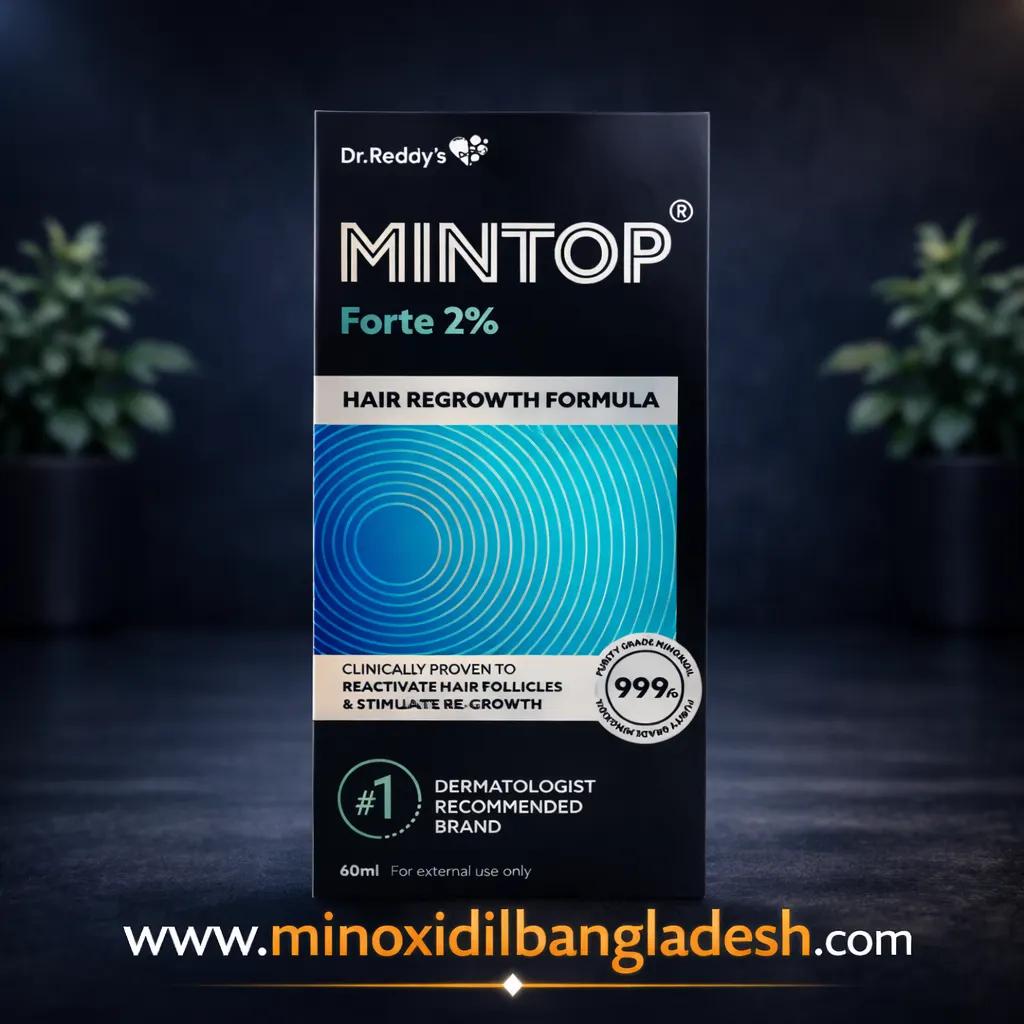 Dr. Reddy's Minoxidil Topical Solution USP 2% Mintop Forte Hair Restore Formula