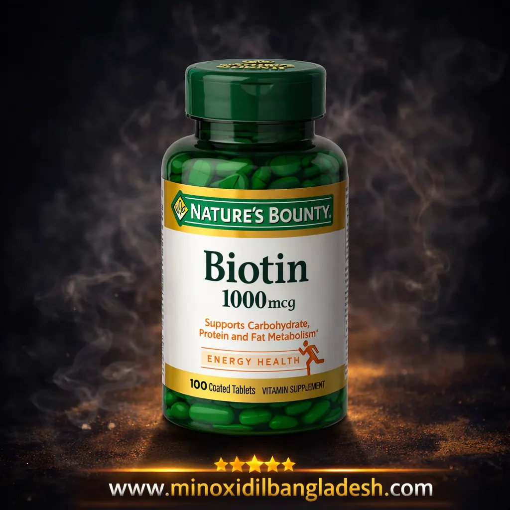 Nature's Bounty Biotin 1000mcg 100 Capsules