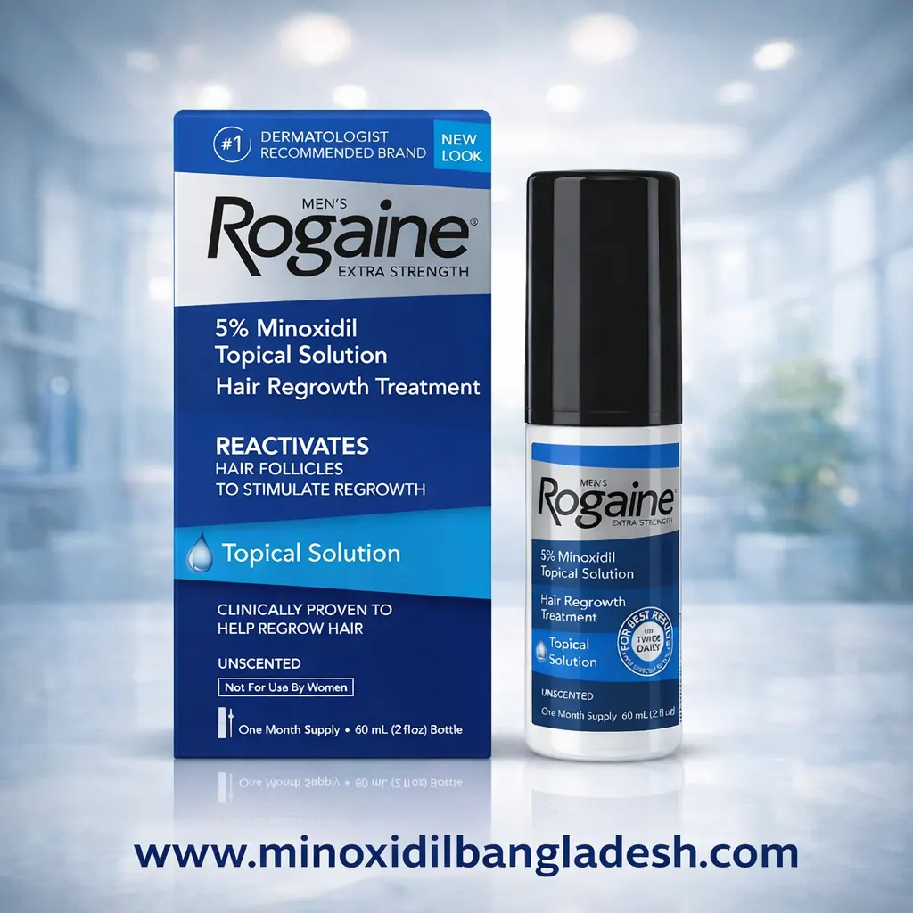 Rogaine 5% Minoxidil Topical Solution 60ml