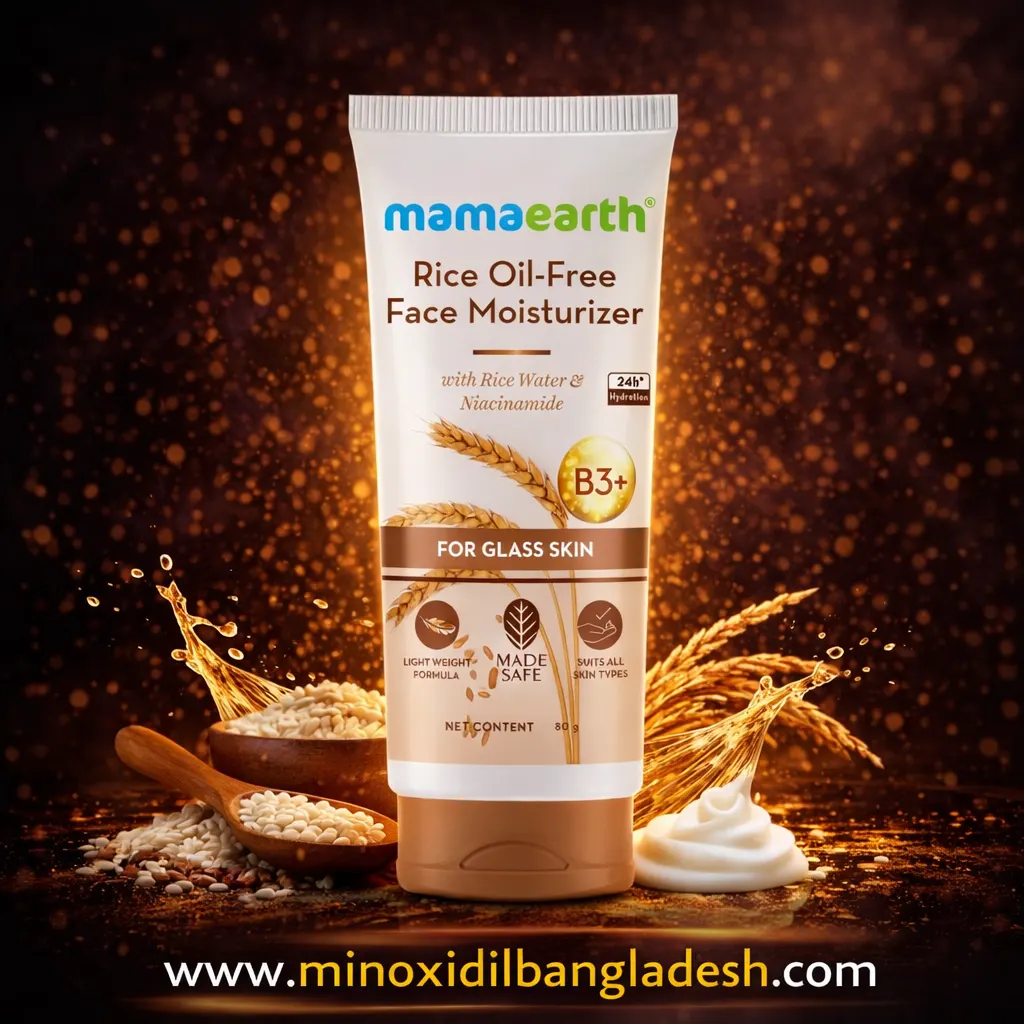 Mamaearth Rice Oil-Free Face Moisturizer 80g
