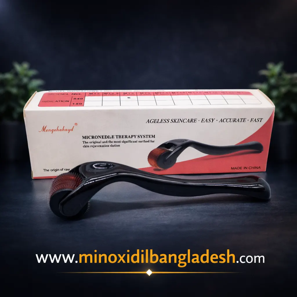 Mengshahayd Derma Roller 540 Microneedle Therapy System