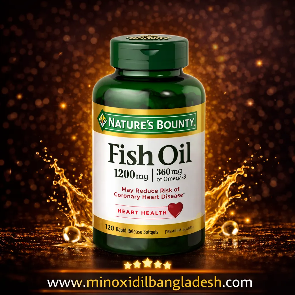 Nature's Bounty Fish Oil (Omega-3) 1200mg 120 Capsules