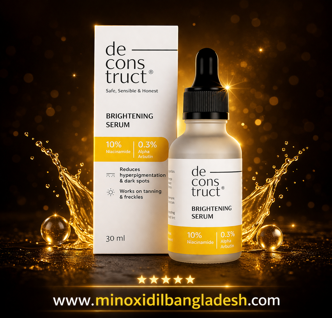 Deconstruct 10% Niacinamide + 0.3% Alpha Arbutin Brightening Serum for Pigmentation & Dark Spots